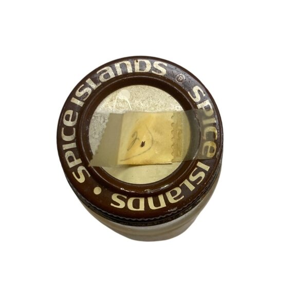 Vintage Spice Islands Ground Ginger Glass Jar - Picture 2 of 5